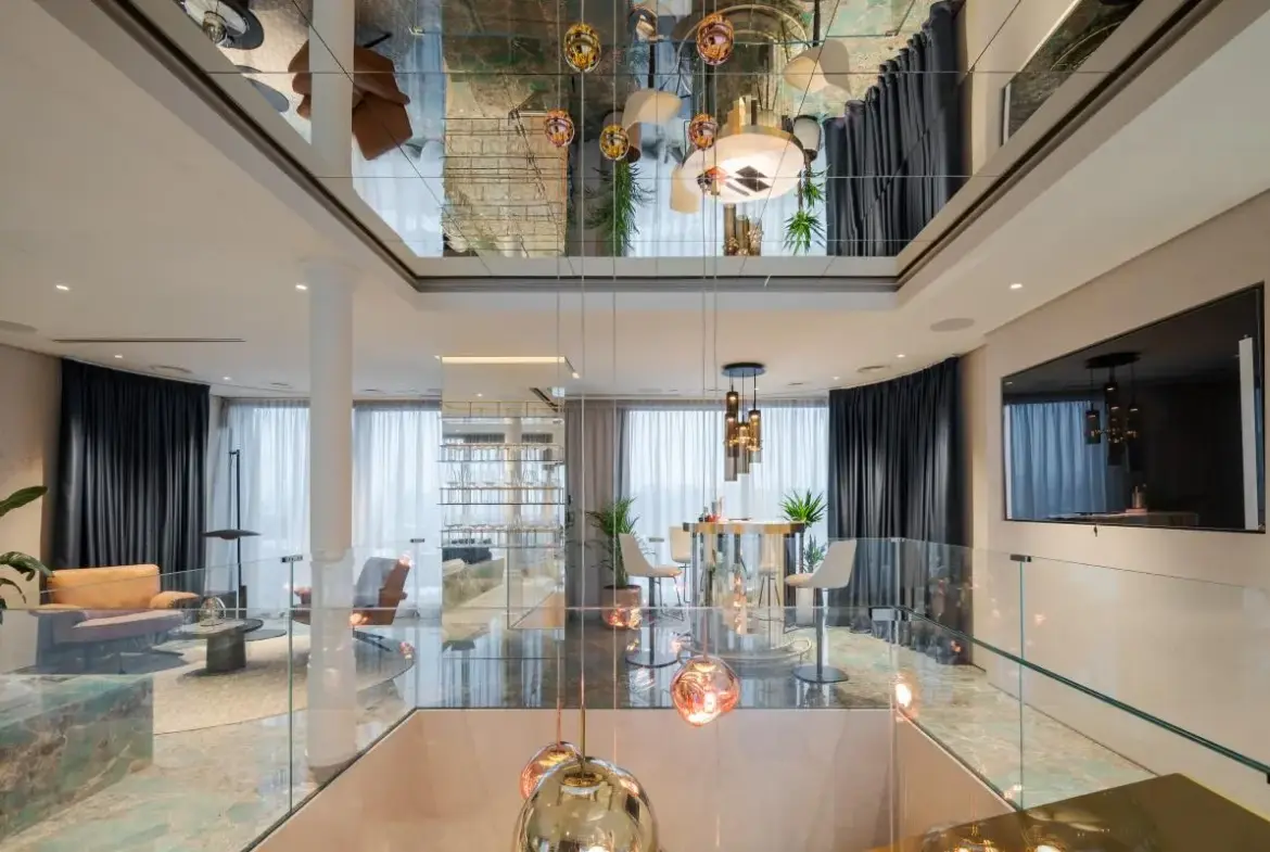 Exceptional Duplex Penthouse with Panoramic Views of the Sava & Danube