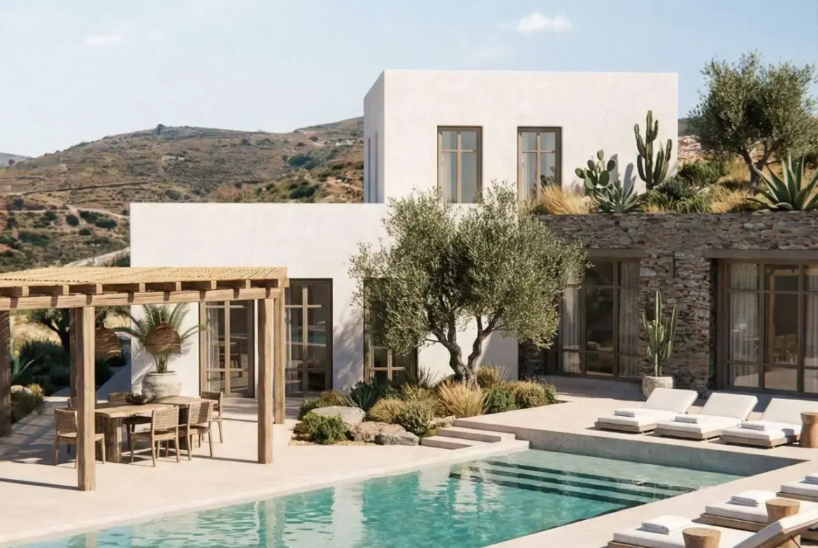 6-Bedroom Luxury Villa Project in Paroikia, Paros