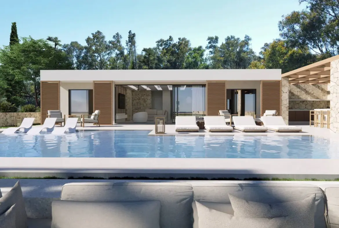 Private beachfront wellness estate in the heart of the Ionian Sea