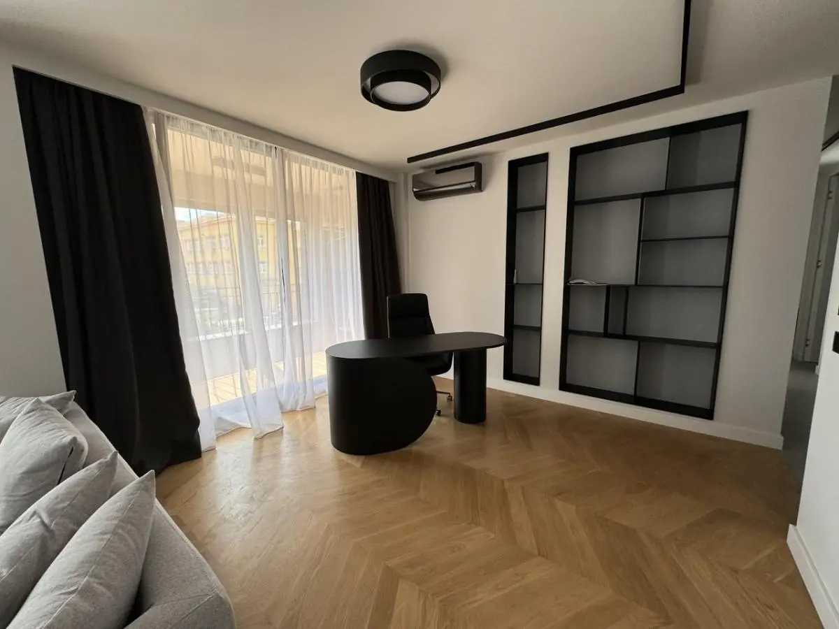 Exclusive two-bedroom apartment with a luxurious living room
