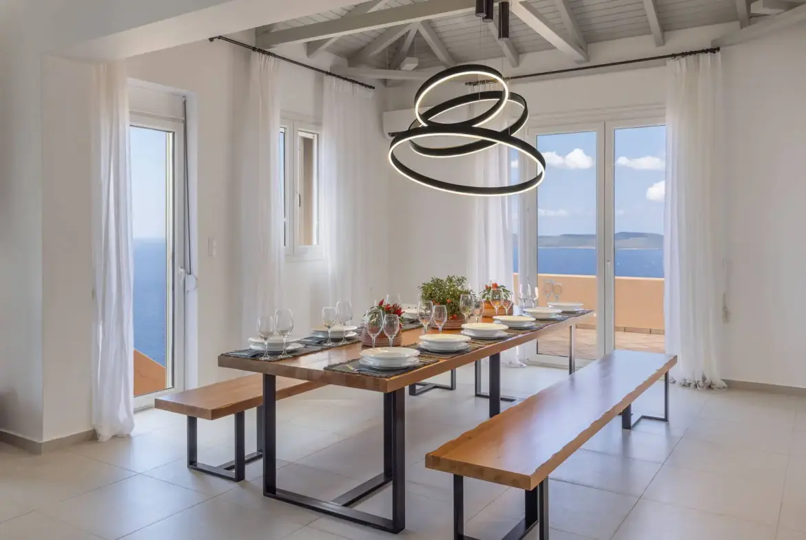 Luxury 560 sqm villa with private pool and complete privacy in Koroni, Messinia