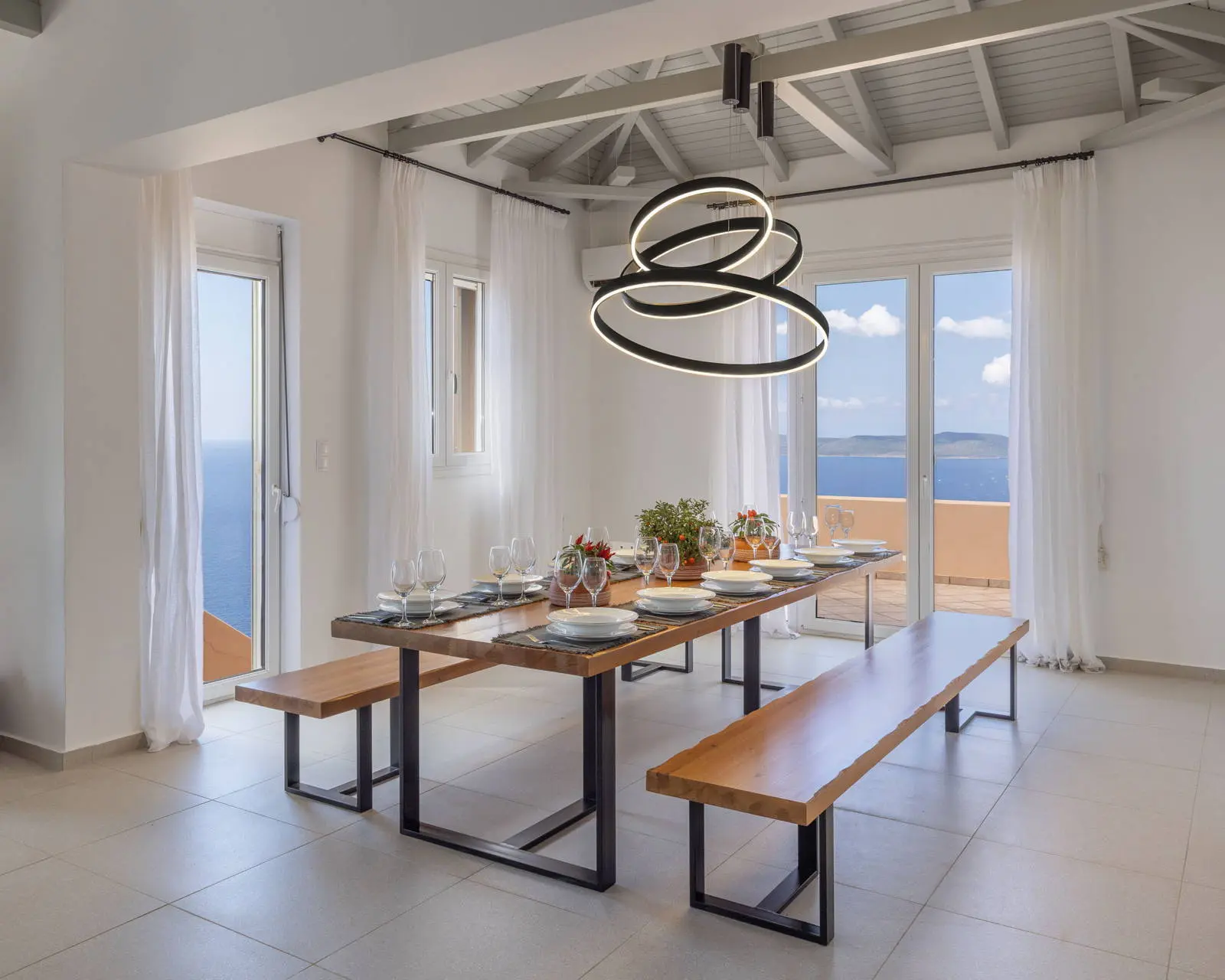 Luxury 560 sqm villa with private pool and complete privacy in Koroni, Messinia