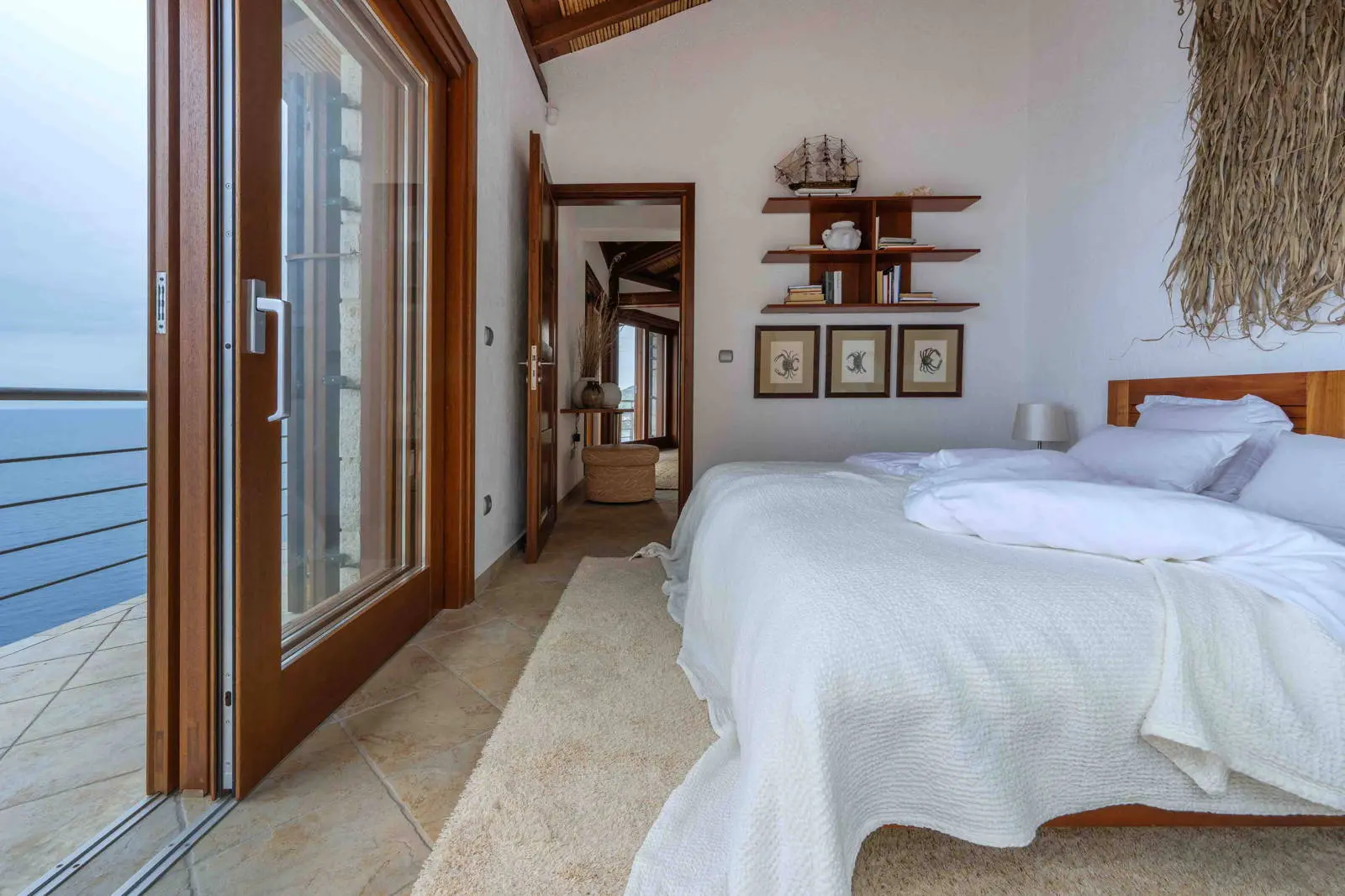 Seafront villa with spa and panoramic views in Pera Melana, Arcadia