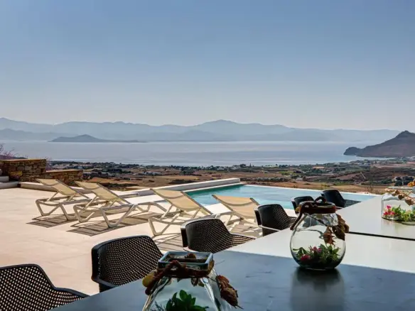 Beautiful luxury villa with sea view, Paros