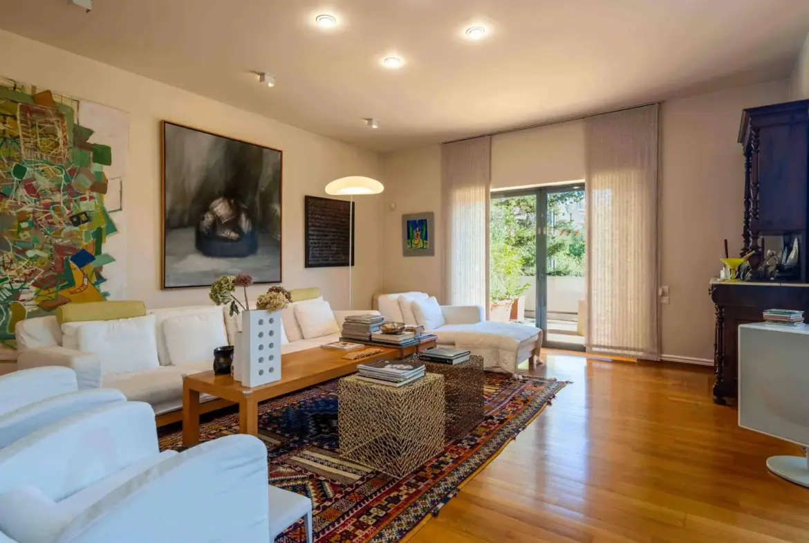High aesthetic detached house with pool in Upper Voula