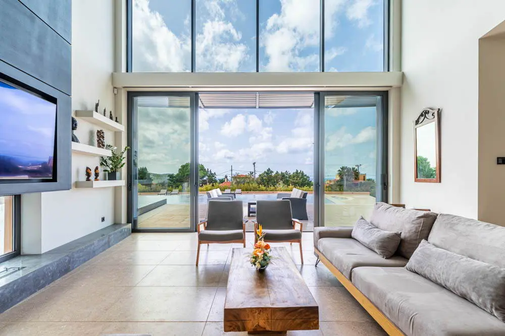 Ultra luxury contemporary villa with infinity views
