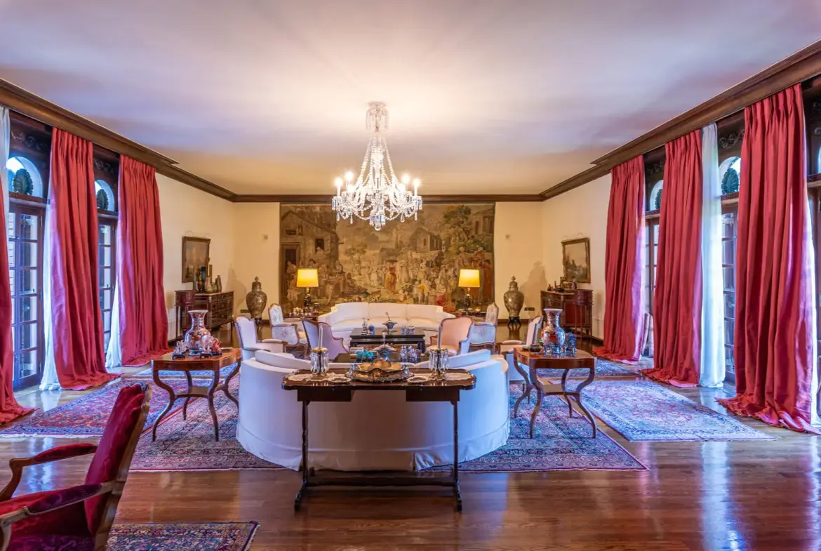 The grand estate in Ekali