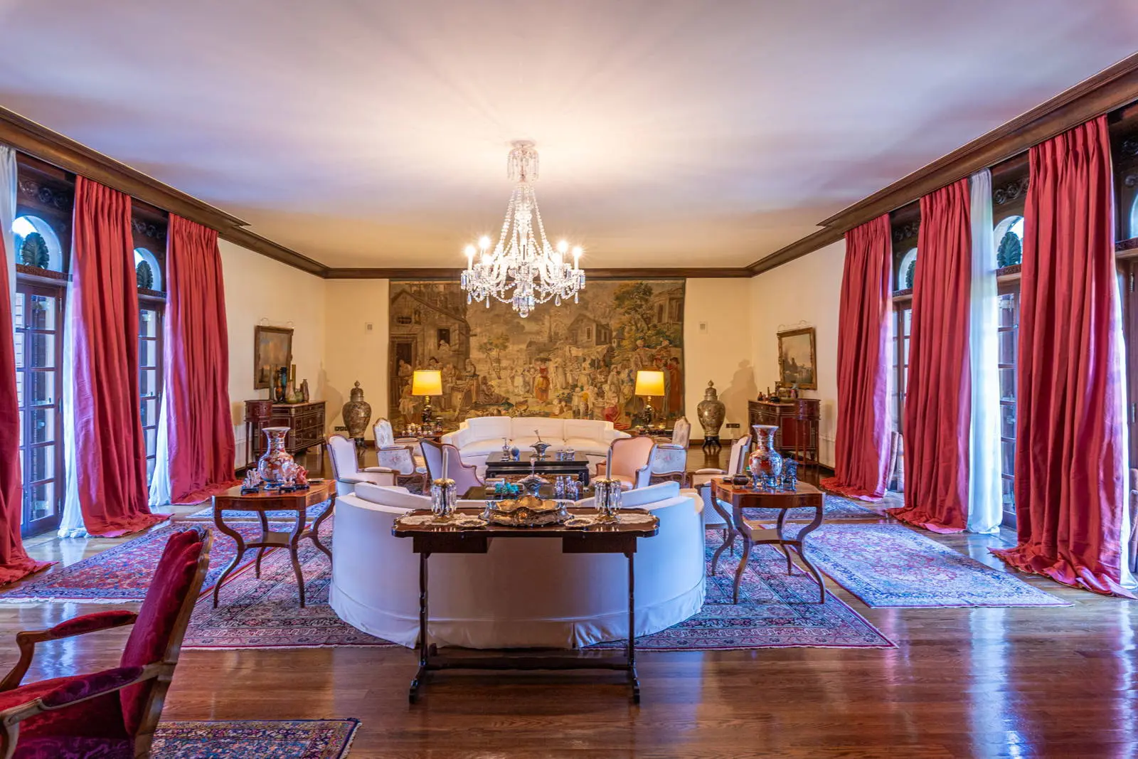 The grand estate in Ekali