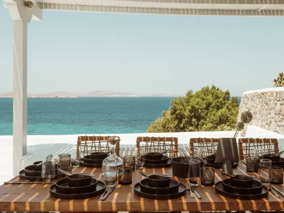 Exclusive Mykonos Villa with Private Sea Access