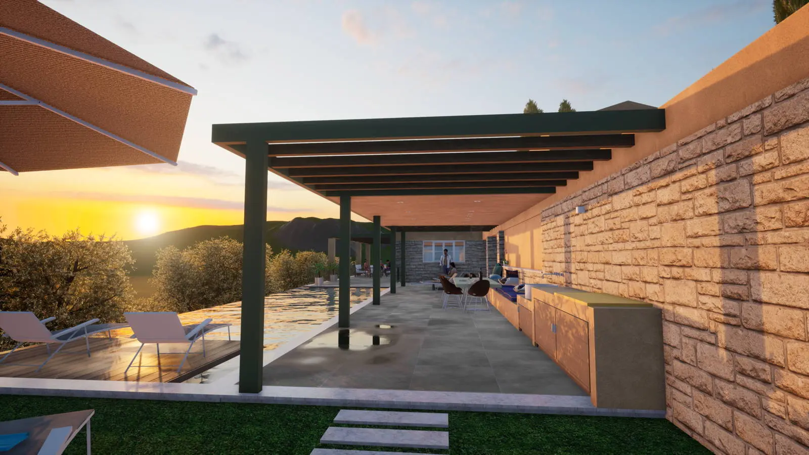 bh-6973374ac76c Luxurious villa with pool and views in Vigglatouri, Corfu