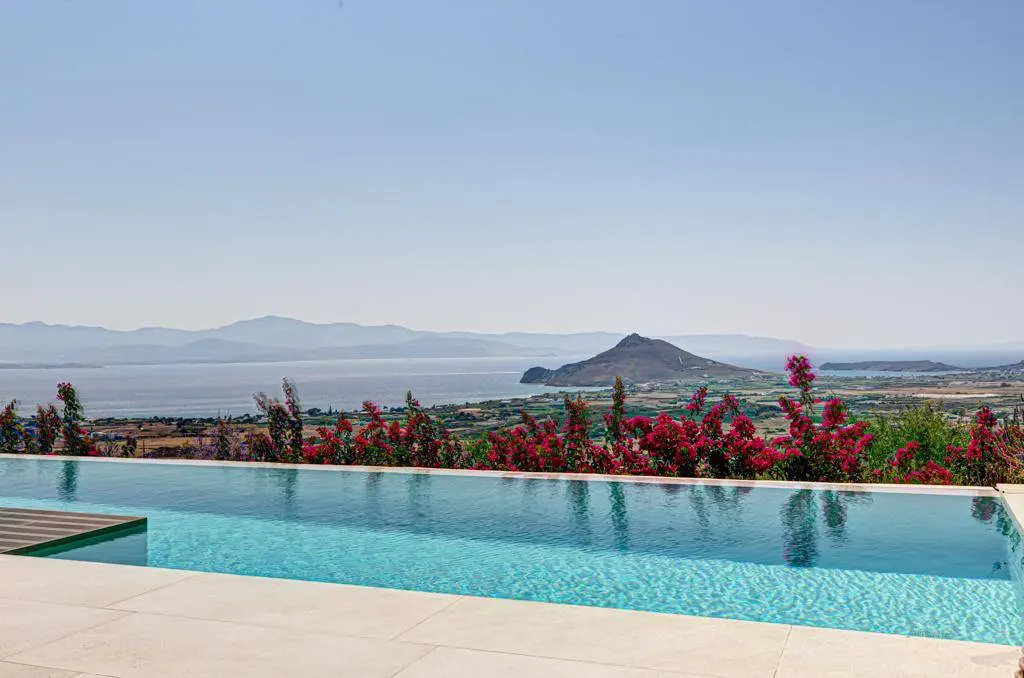 Beautiful luxury villa with sea view, Paros