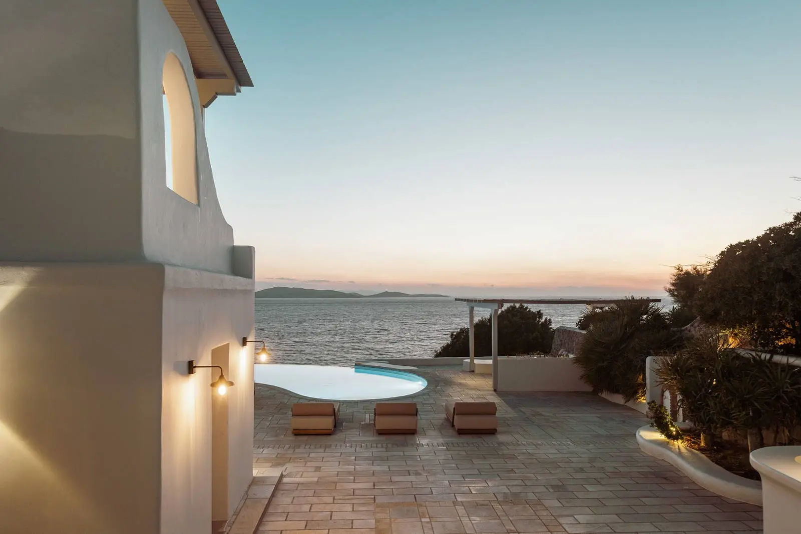 Exclusive Mykonos Villa with Private Sea Access