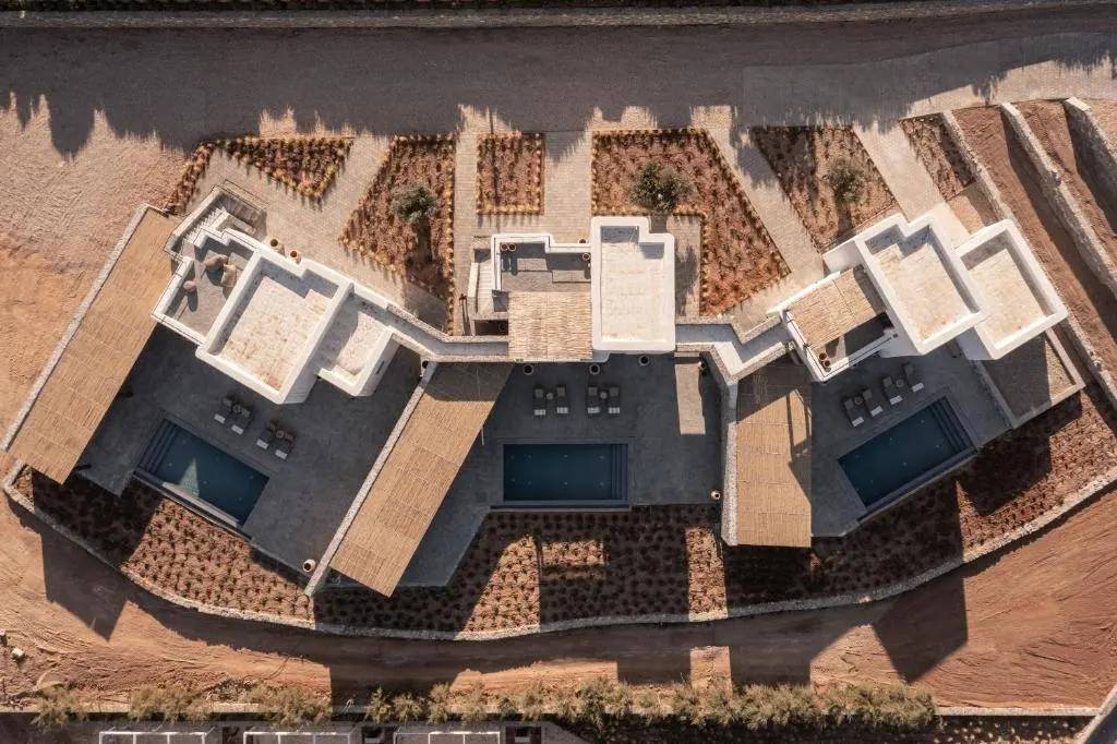 Private Collection of Three Luxury Villas Near Antiparos Town