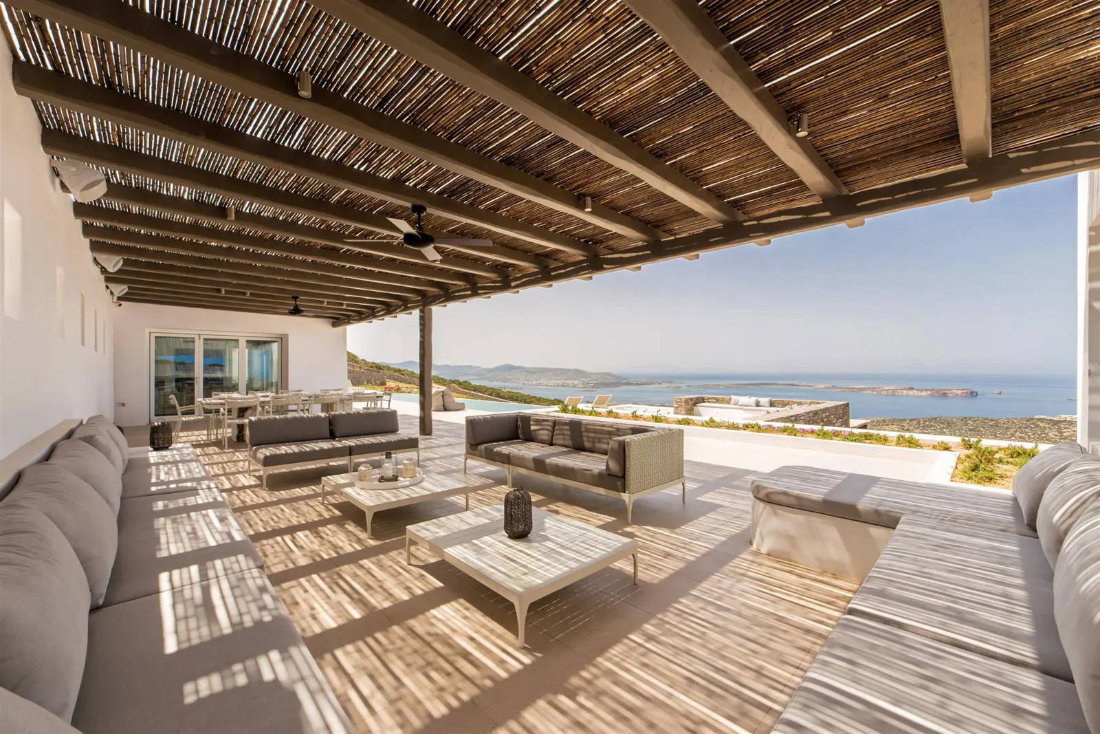 Exclusive 6 bedroom villa with stunning views and private pool in Paros