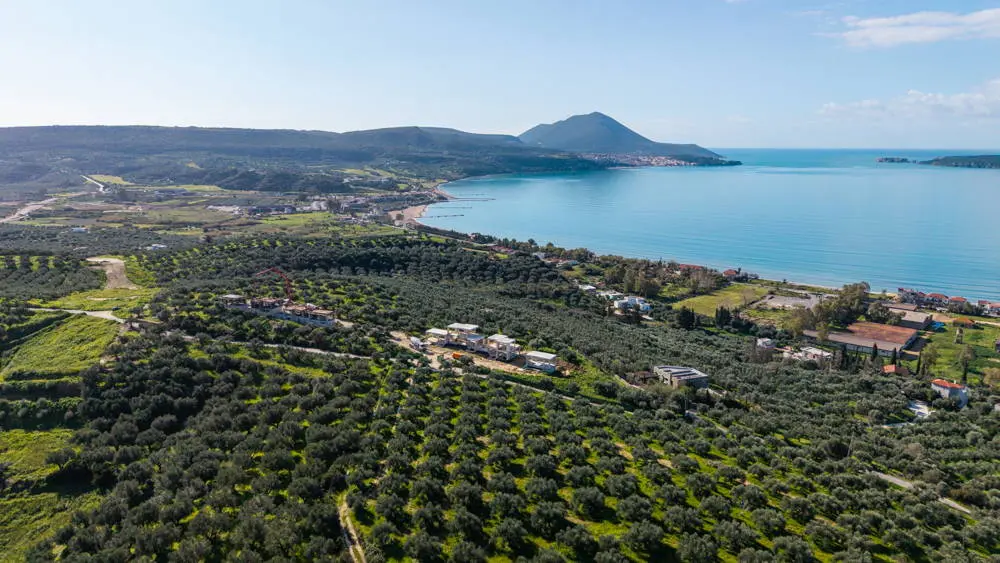 Impressive villa with panoramic views of Navarino bay in Gialova