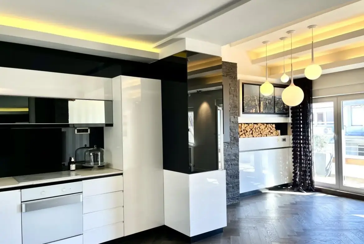 Stylish 4-Room Penthouse Duplex
