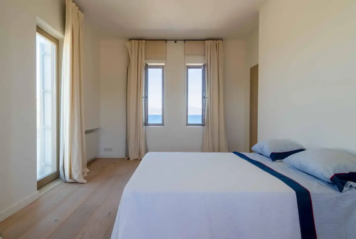 Unique Seaside Villa with Pool in Santa Maria, Paros