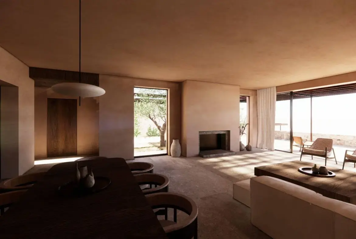 Villa Aeon: Waterfront 425 sq.m. villa with infinity pool and private beach access in Porto Heli