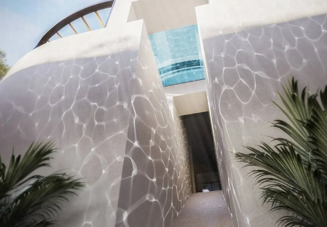 Luxury Off-Plan Villa with Suspended Walkway above Egremni, Lefkada