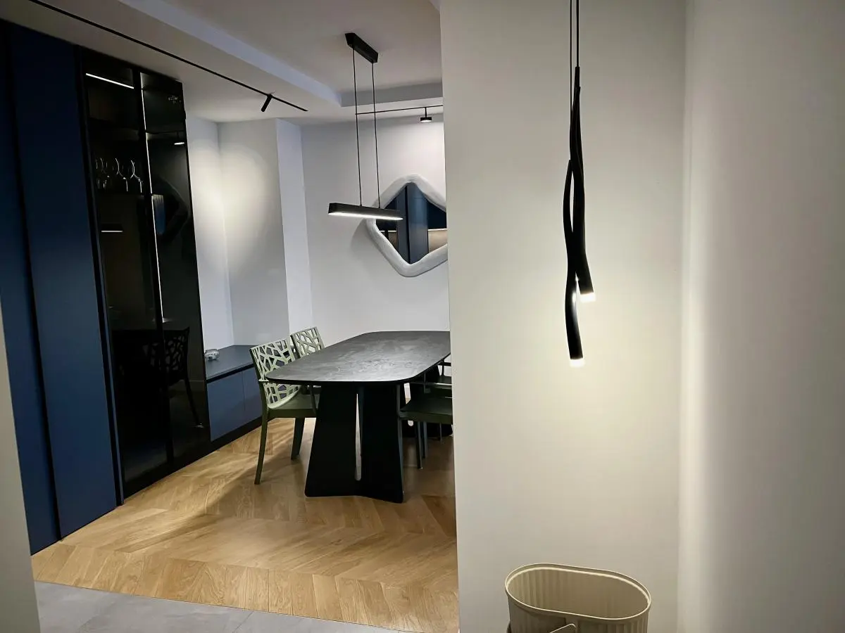Exclusive two-bedroom apartment with a luxurious living room