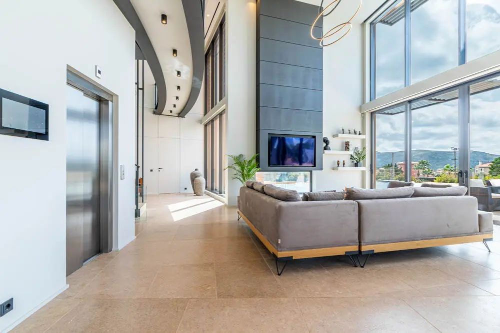 Ultra luxury contemporary villa with infinity views