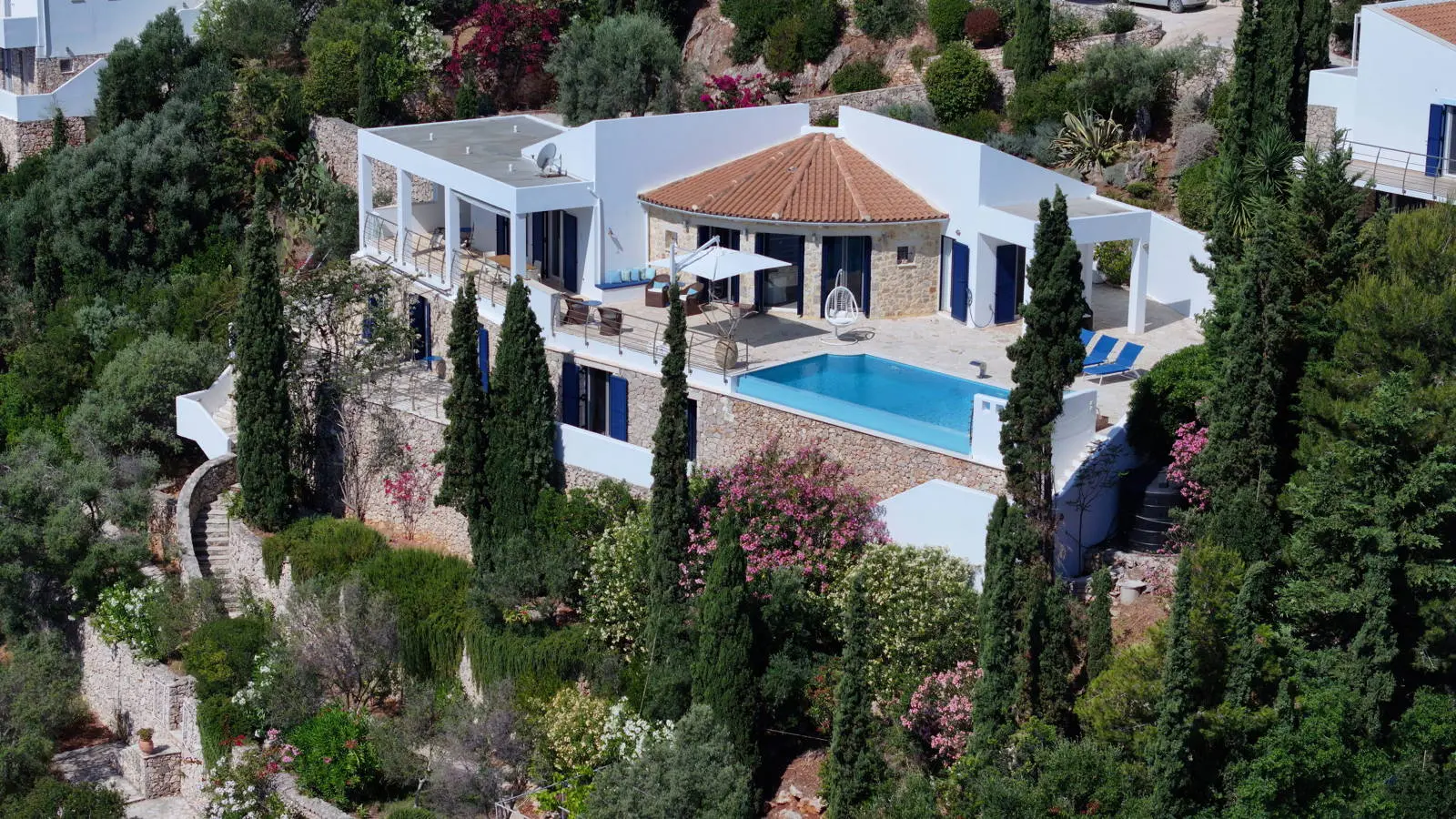 bh-79e8732b7bf7 Τwo seafront villas with private sea access & pools in Sivota, Lefkada