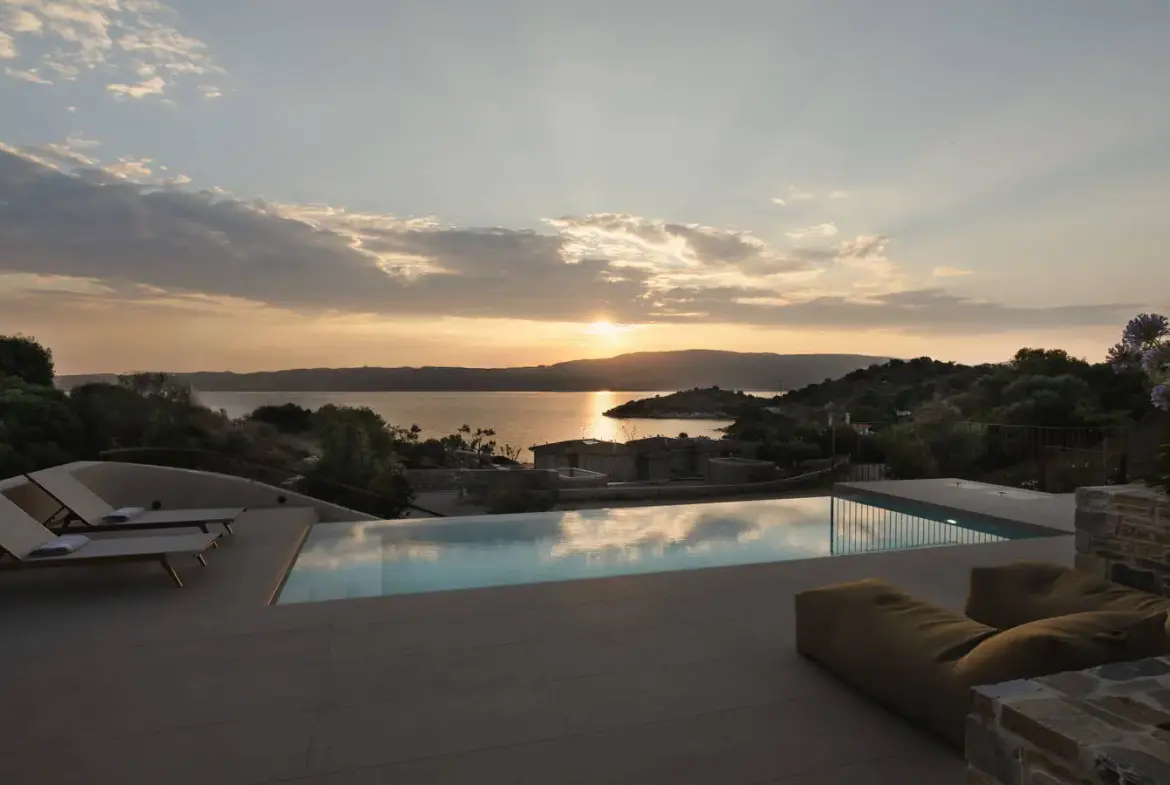 High quality design villa with beach access