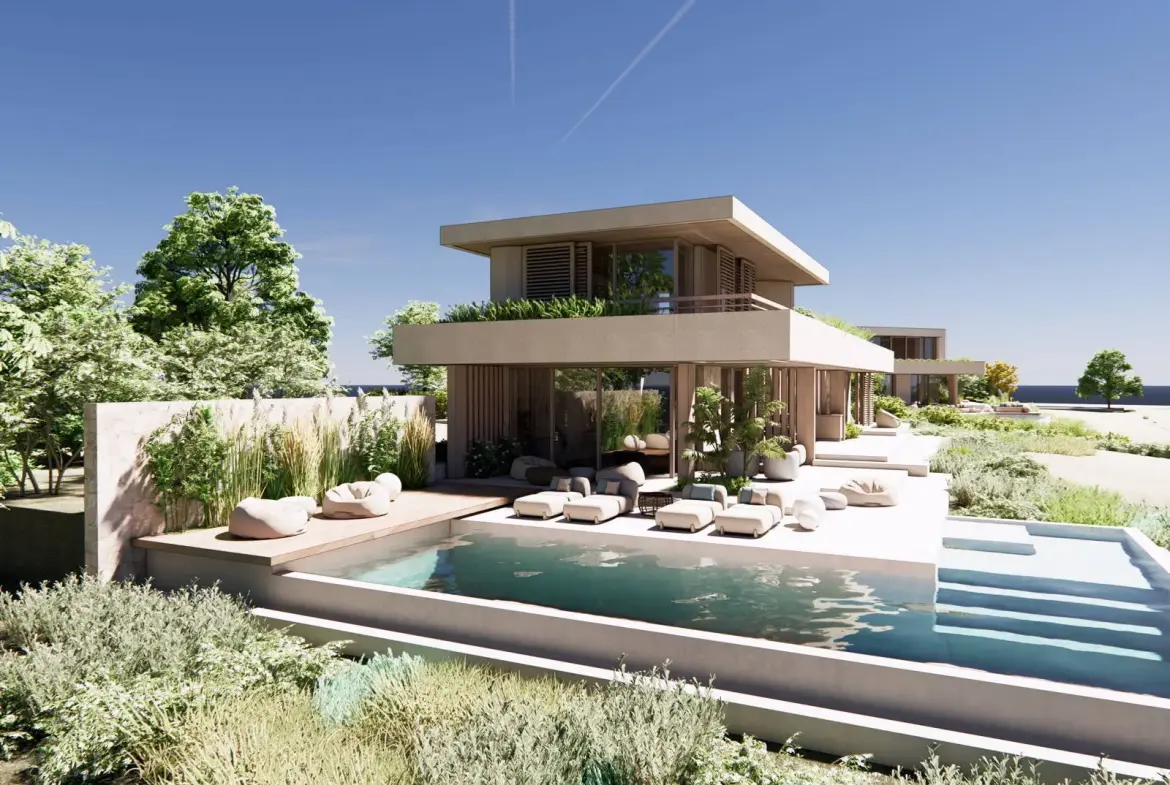 Beachfront ultra-luxury off-plan villa near Lefkada