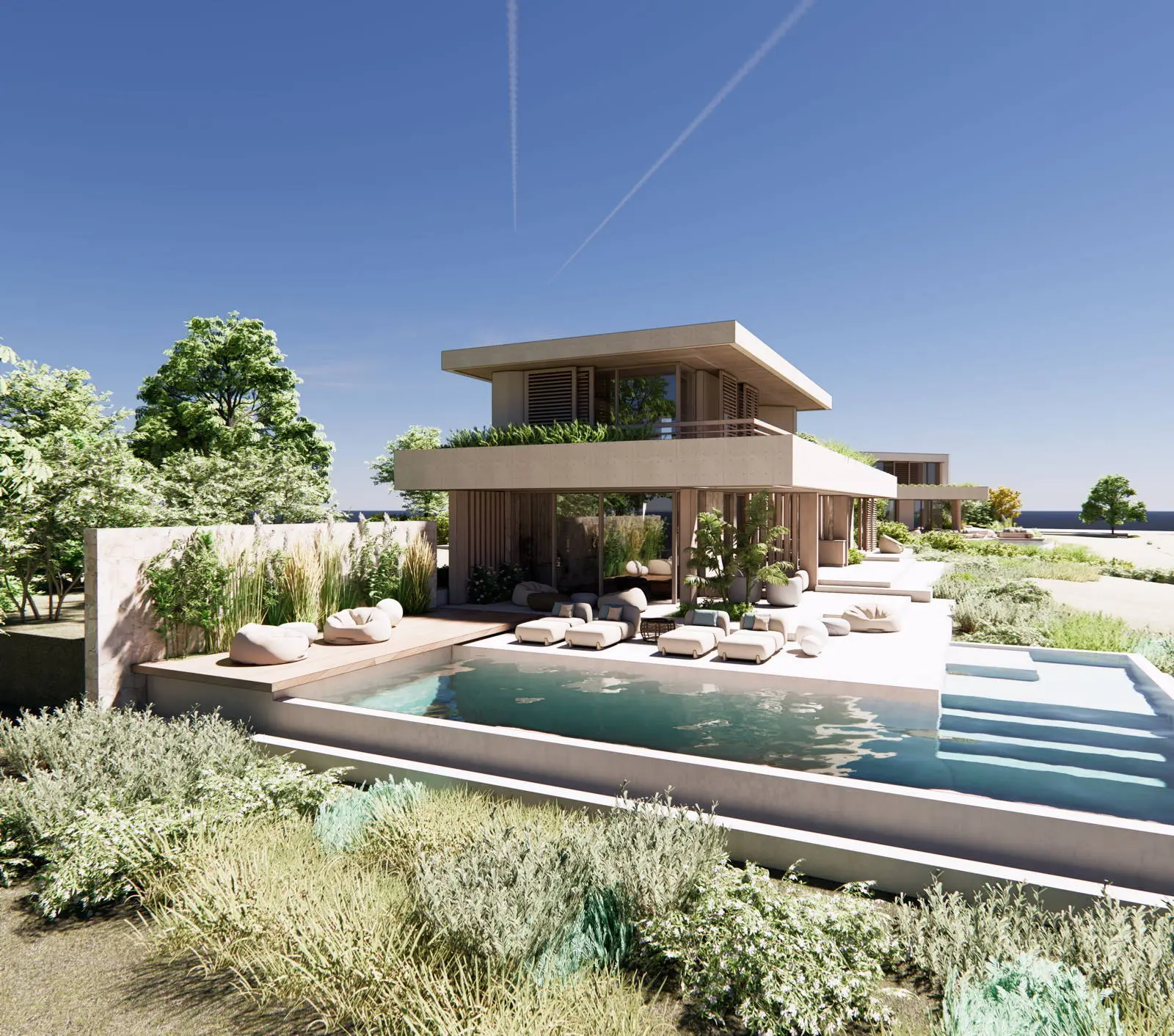 Beachfront ultra-luxury off-plan villa near Lefkada