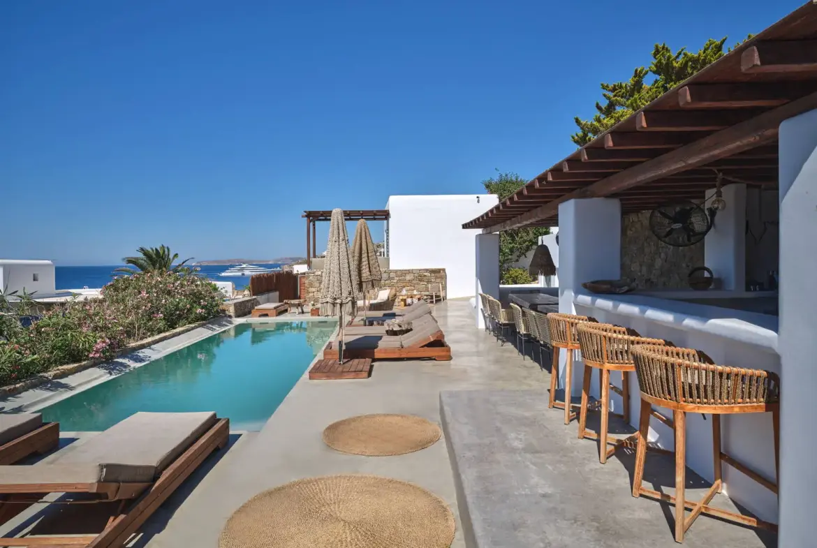 7 Bedroom Residence with unparalllel views in Mykonos