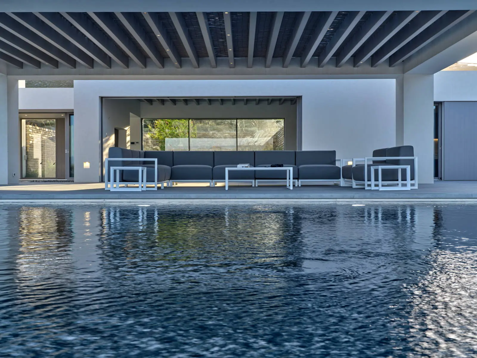 Ultimate luxury seafront villa with infinity pool in Antiparos