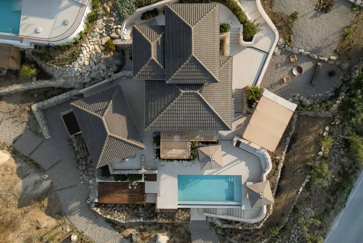 High quality design villa with beach access