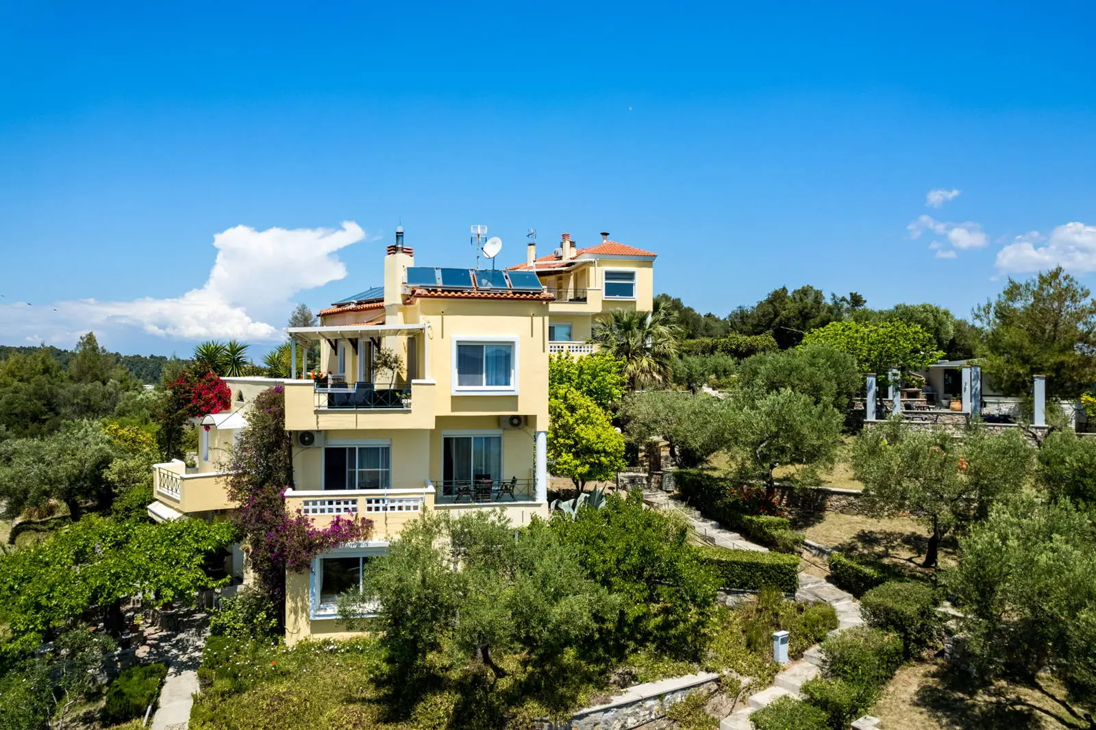 Seaside luxury villa in Paliouri