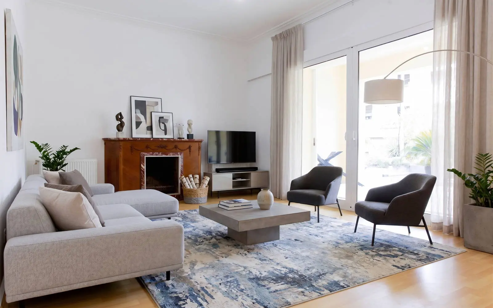Duplex house with garden and garage in Palaio Psychiko