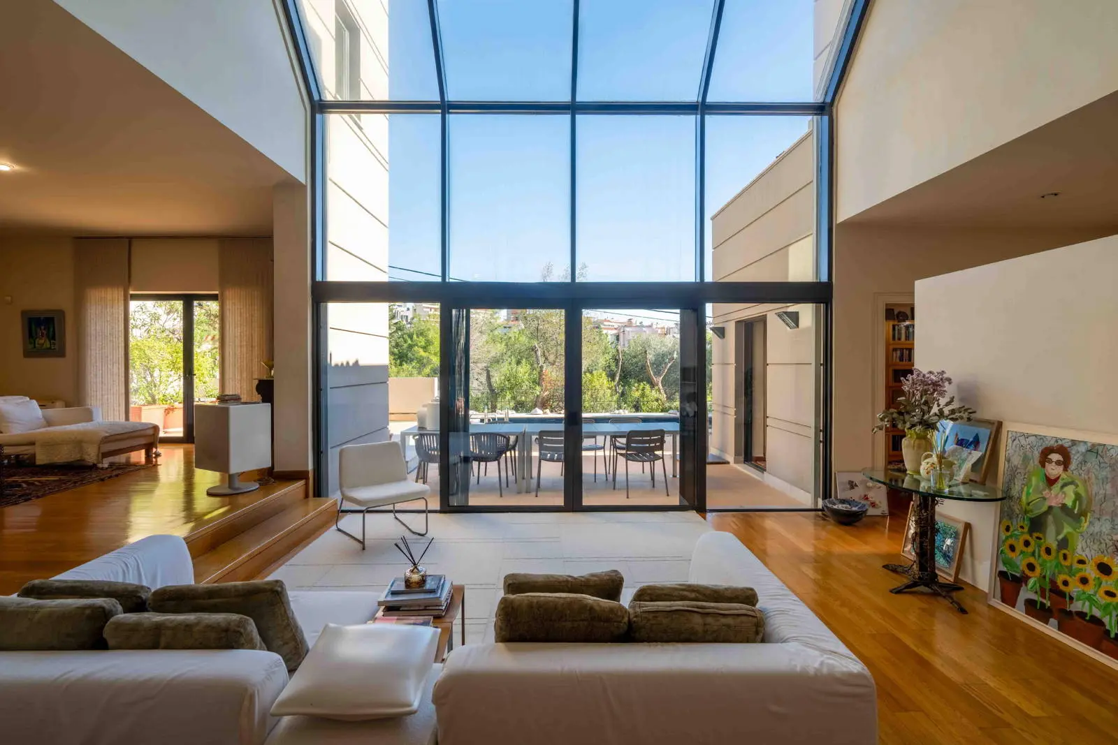 High aesthetic detached house with pool in Upper Voula
