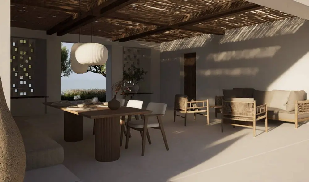 Impressive villa with panoramic views of Navarino bay in Gialova