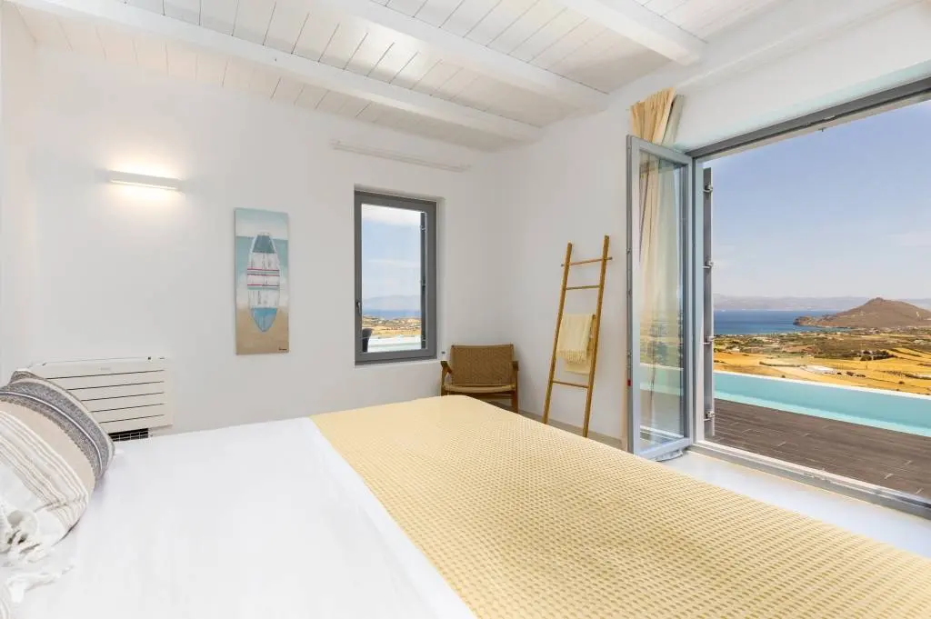 Beautiful luxury villa with sea view, Paros