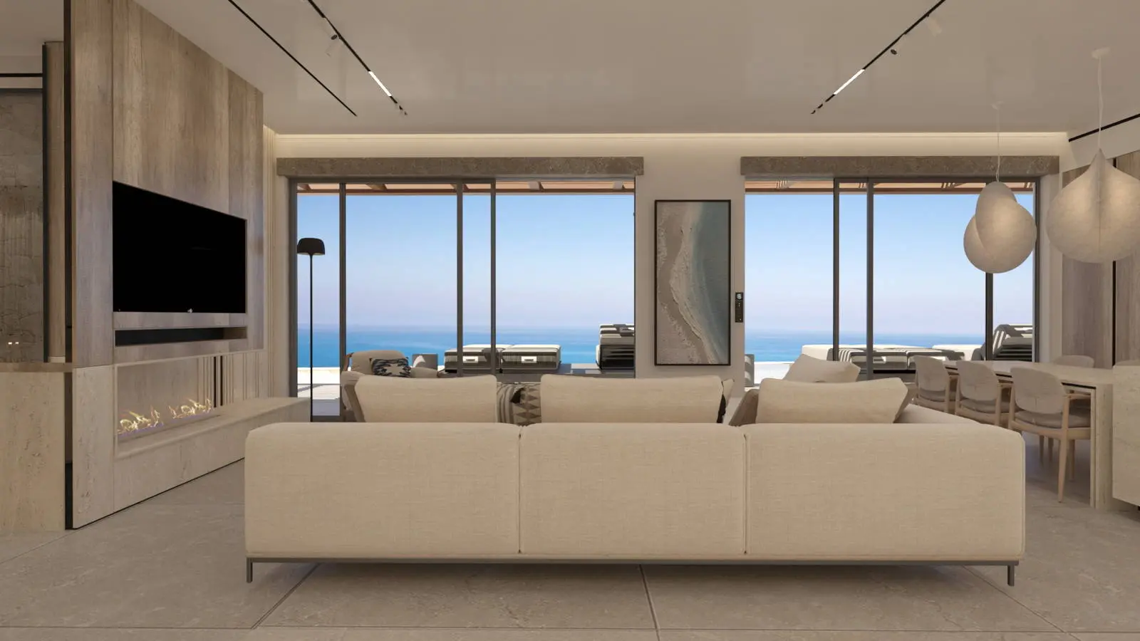 Ultra-Luxury Sunset Cave Villa Above Kathisma Beach