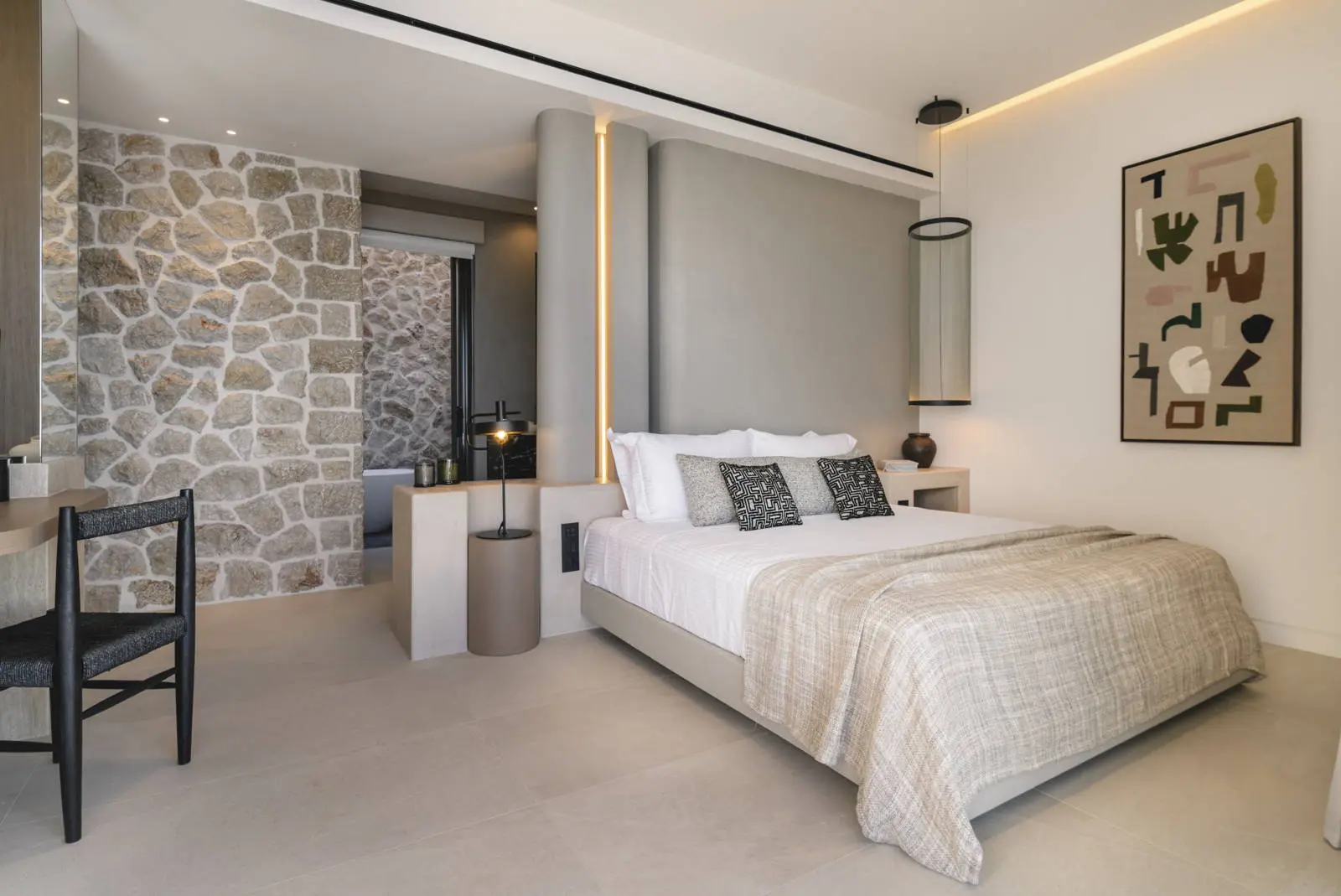 Ultra-luxury sunset cave villa above Kathisma Beach, Lefkada