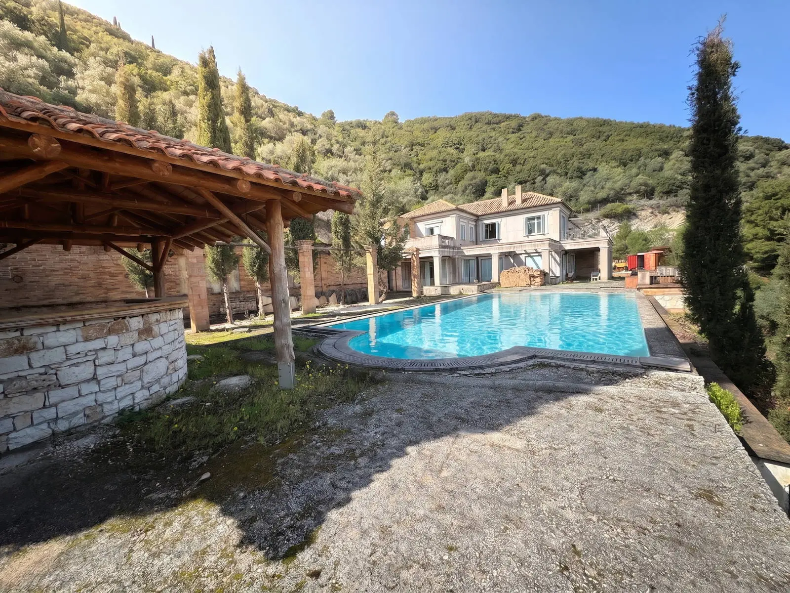 Ithaca Unique Residence – Architectural renovation project over the Ionian sea