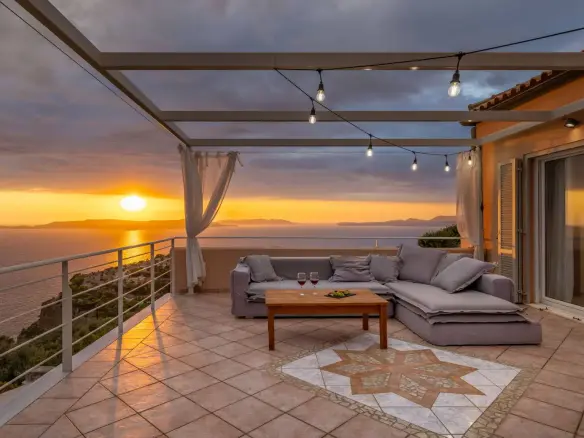 Luxury 560 sqm villa with private pool and complete privacy in Koroni, Messinia