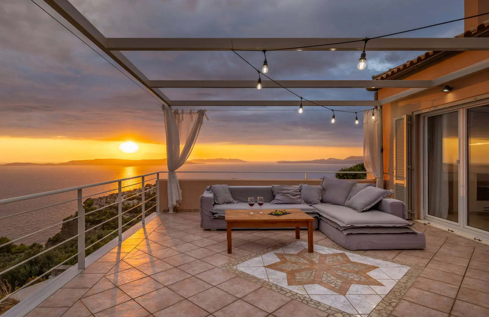 Luxury 560 sqm villa with private pool and complete privacy in Koroni, Messinia