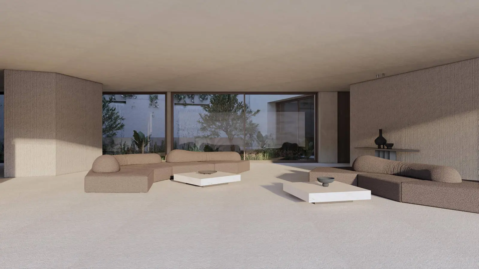 bh-a2da10409bb3 Iconic subterranean estate with signature V-shaped infinity pool in Antiparos