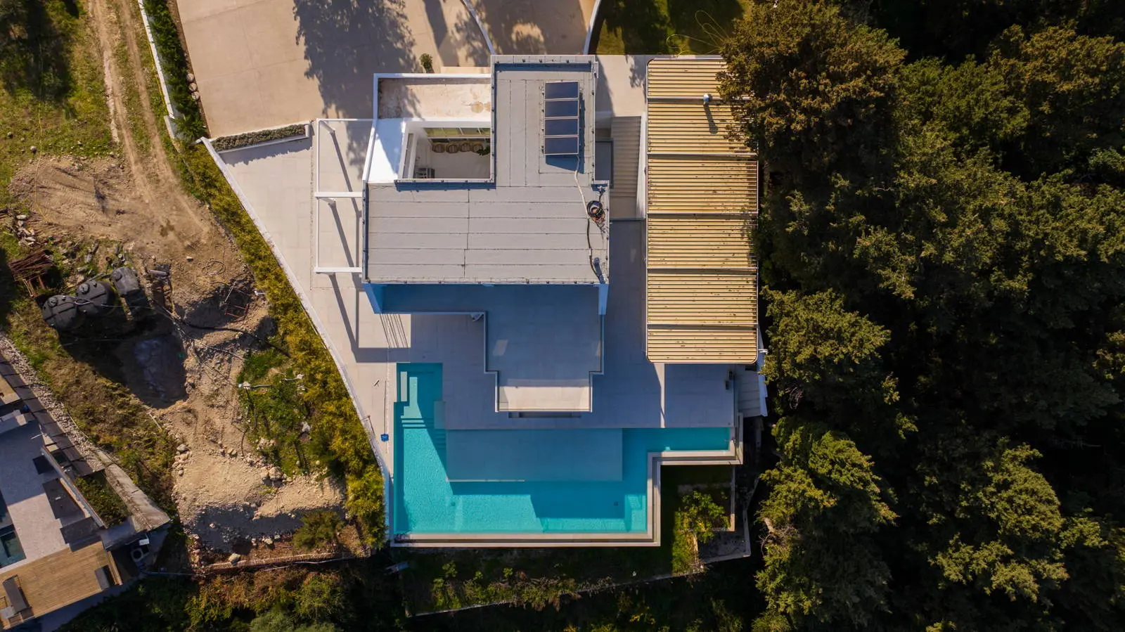 Luxury smart home with panoramic sea views in Kontokali, Corfu
