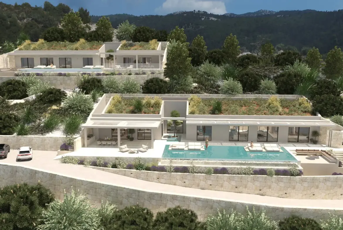 Ultra-Luxury Sunset Cave Villa Above Kathisma Beach