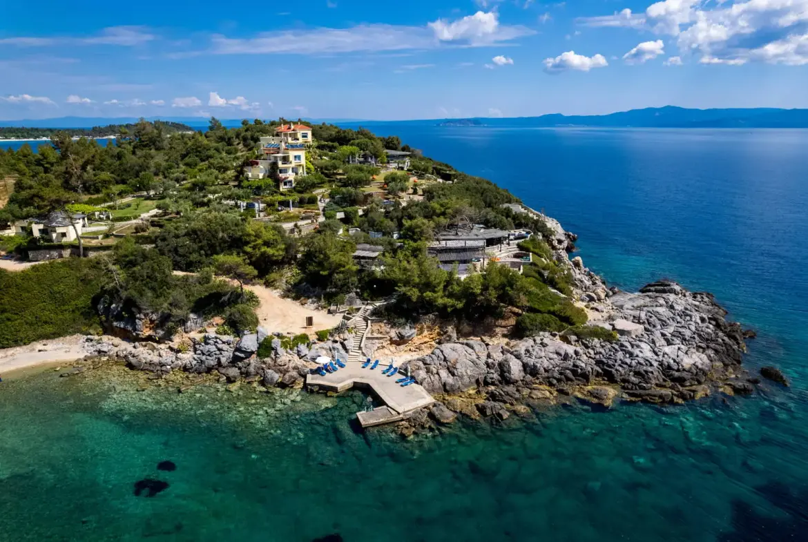 Seaside luxury villa in Paliouri