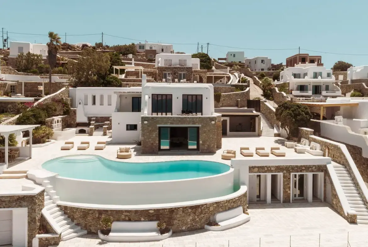 Exclusive Mykonos Villa with Private Sea Access