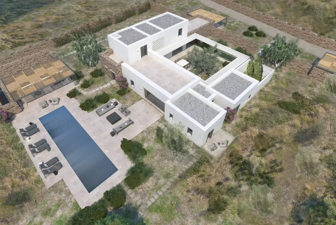 Exceptional New Villa in Santa Maria, Paros