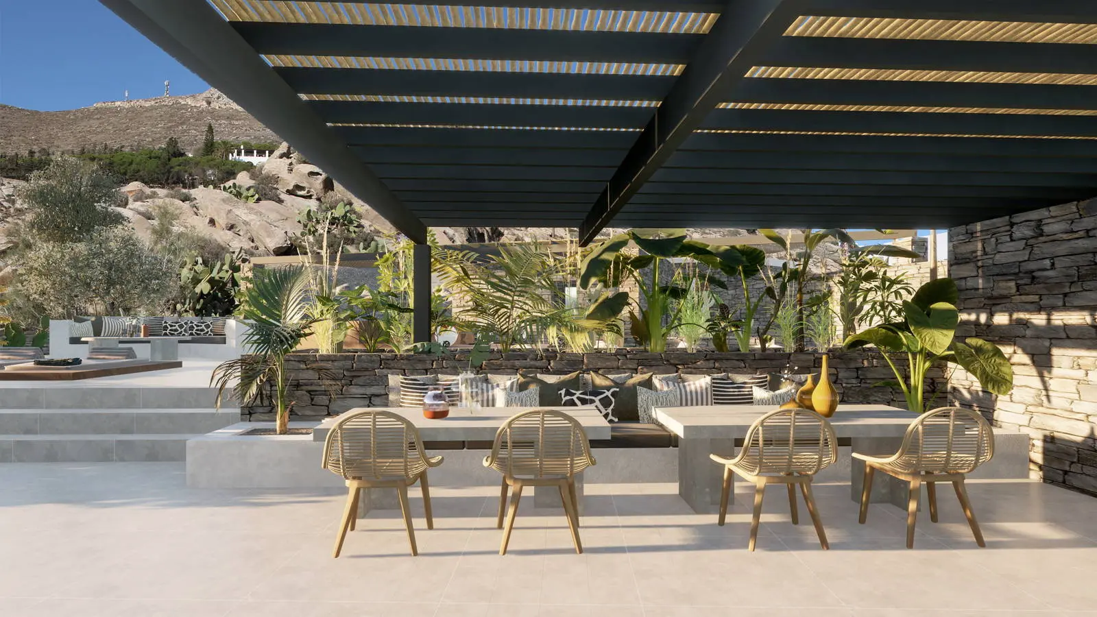 bh-a8dd7468fd00 Unique newly built villa overlooking Naousa Bay, Kolymbithres, Paros