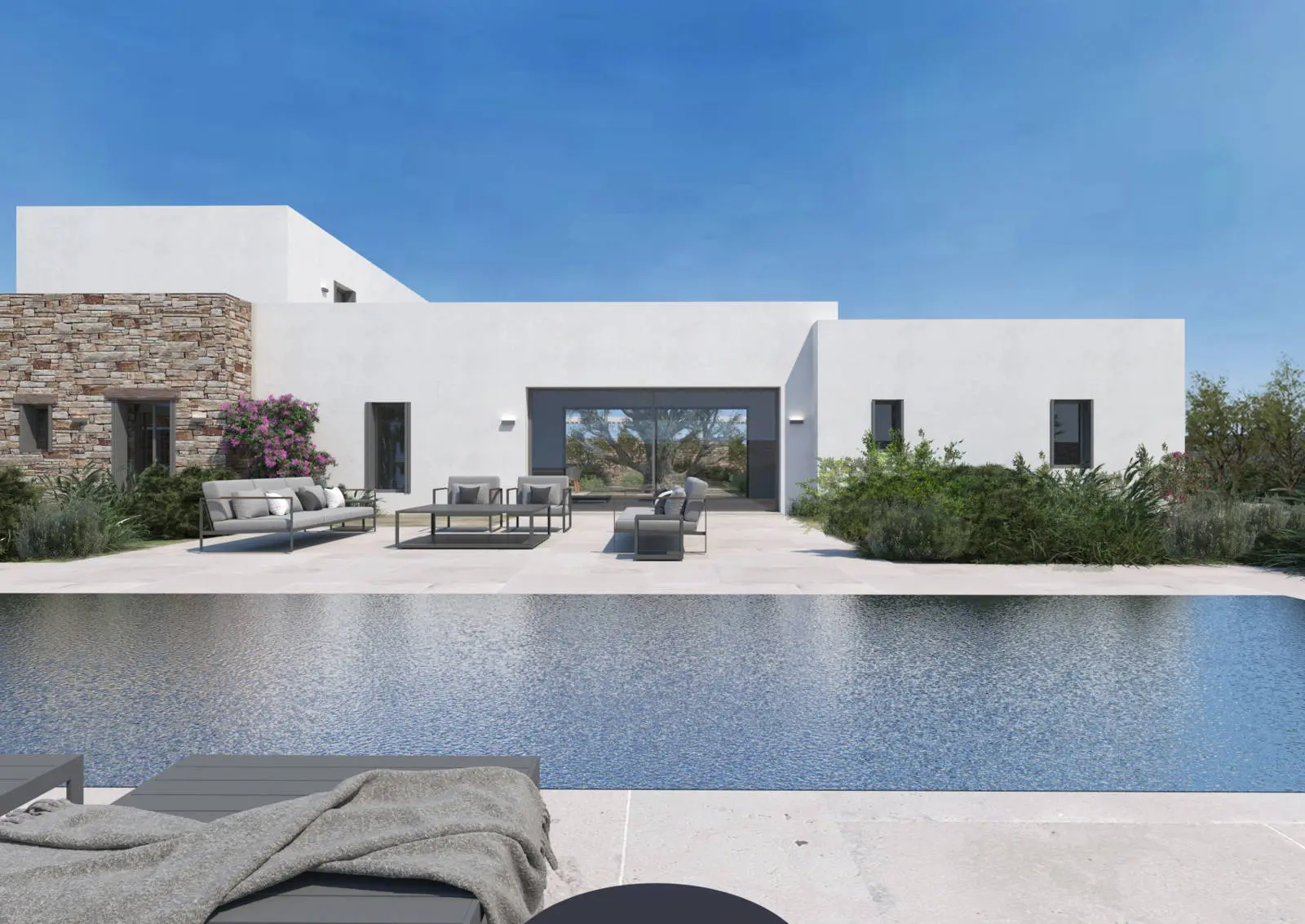 Exceptional New Villa in Santa Maria, Paros